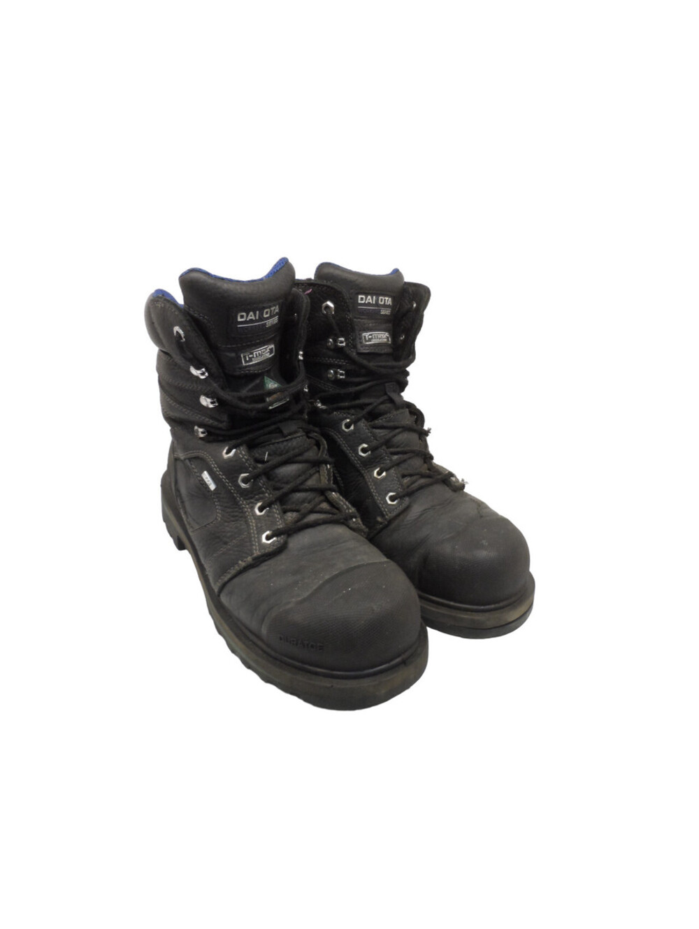 DAKOTA Men's 8” 557 STCP HD3 Vibram Work Boots Black Size 11M